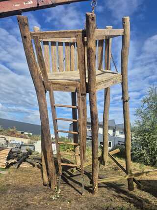 Houten speeltoren